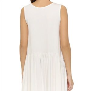 Reversible white dress